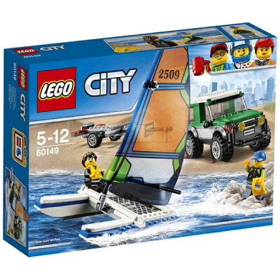 レゴジャパン LEGO シティ 60149 ヨットと4WDキャリアー 60149ヨツトト4WDキヤリア-